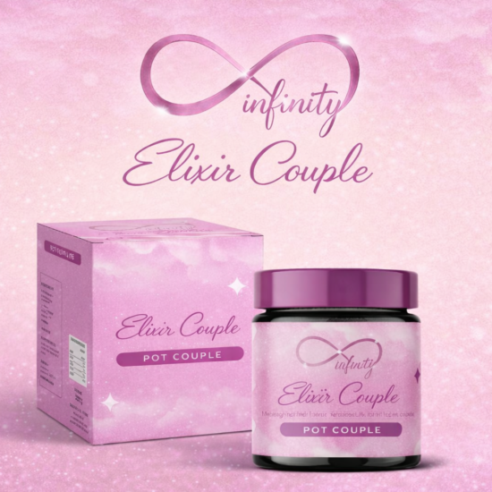 Infinity – Élixir Couple | Mélange naturel pour soutenir la fertilité du couple